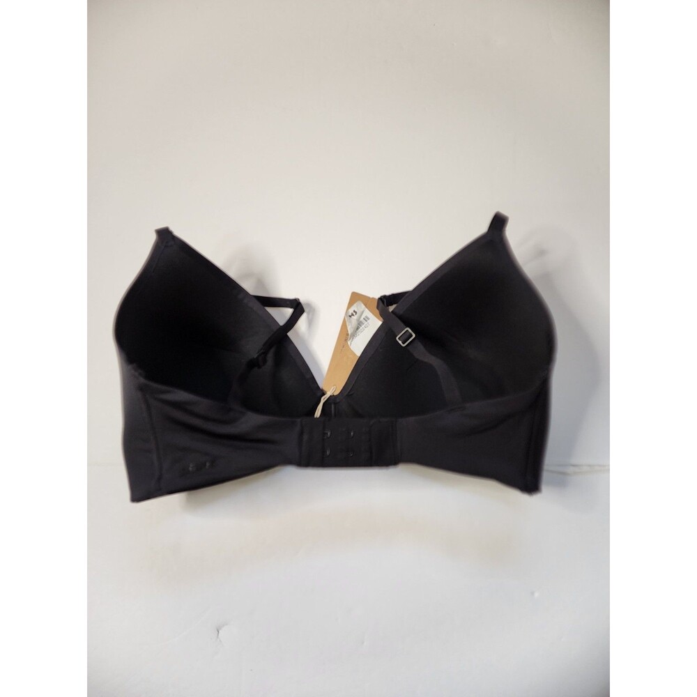 Skims Bra Womens 32DD Onyx Wireless Form Demi T-shirt Adjustable Straps - Picture 3 of 7